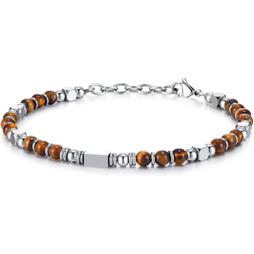 Brown Boho Beaded Bracelets for Women Trendy Jewelry Gifts for Lover, Friend